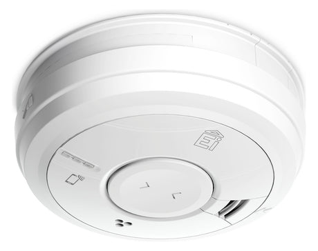 EI ELECTRONICS Kohlenmonoxidmelder 85dB Ei3018 m.Sockel autark vernetzb.Kabel
