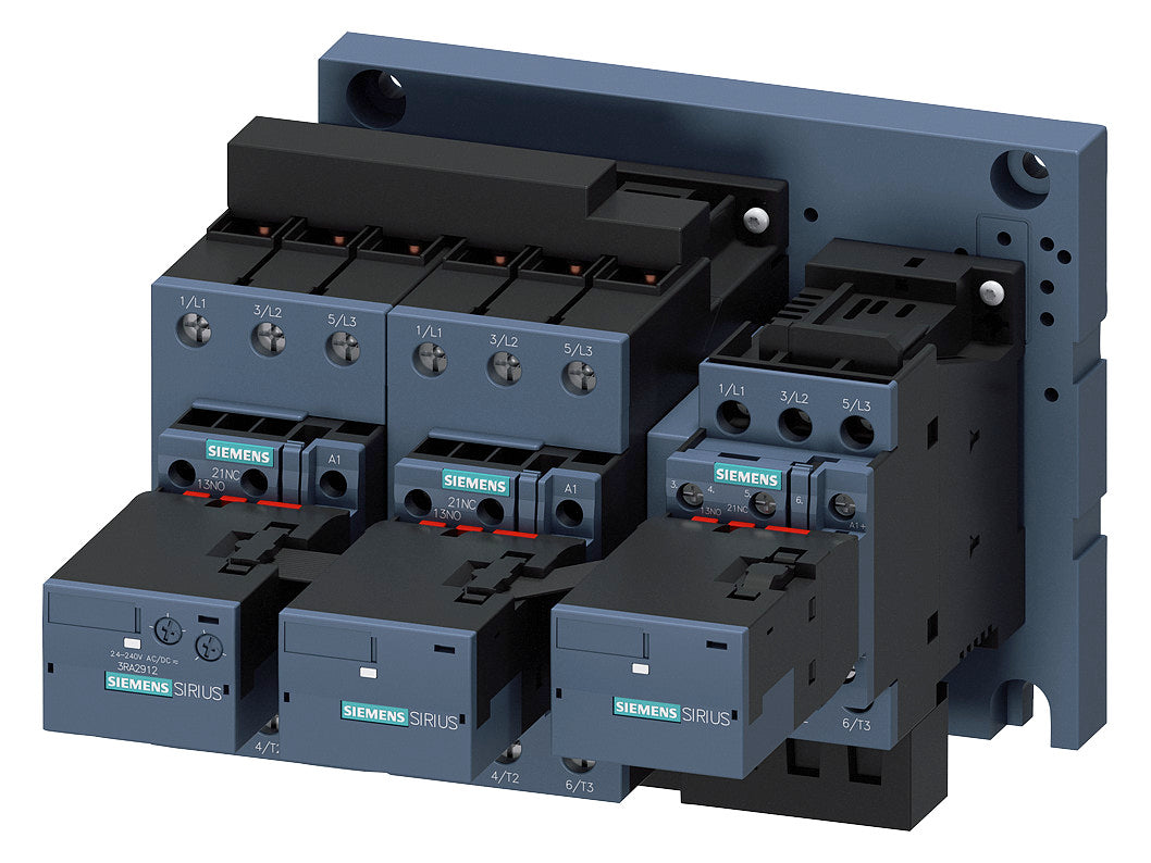 SIEMENS Stern-Dreieck-Schütz AC 45kW/AC 3RA2436-8XF32-1AL2 86A/AC 230V/50Hz