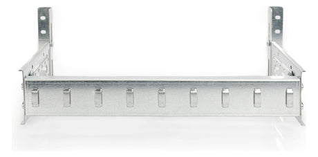 ASSMANN ELEKTRO Hutschienenträger, 4HE inkl. Hutschiene, DN-19-DIN-4U