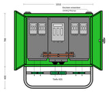 ELEKTRA Gruppenverteilerschrank 189700, 173kVA GV250-S1