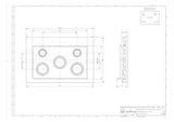 SPELSBERG Einführungsflansch Kst unbeh GFL 211-m 220x119mm Kabelverschr