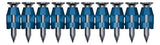 BOSCH-EW Stahlnagel  2,7x19mm Flachkopf Professional 1600A02F4L g/vz