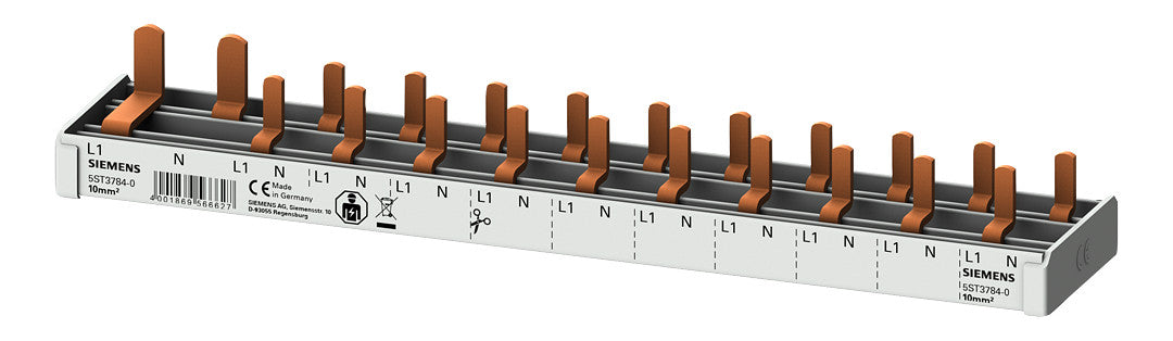 SIEMENS Phasenschiene 1ph 12mm 16qmm 5ST3784-0 Stift isol