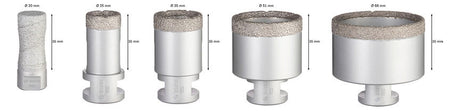 BOSCH-EW Bohrkronenset 5tlg  20-68mm M14 2608576669 T33mm