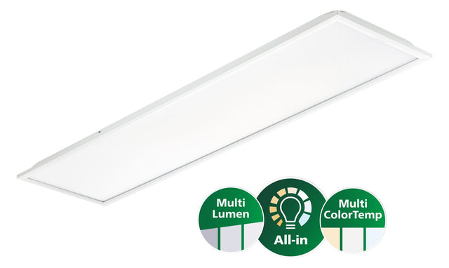 PHILIPS-LICHT LED-Panel 1200x300mm ws CoreLine RC132V G6 29_36_43S/830_40 PSDW
