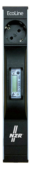 NZR Wechselstromzähler 10A elektromech Kabelzähler EcoLine, MID analog geeicht