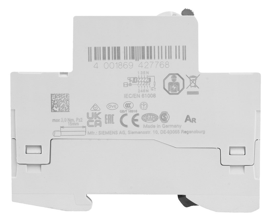 SIEMENS FI-Schutzschalter A 4p 440V 25A 5SV3342-6 0,03A 4TE REG 10kA 1kA/stoß
