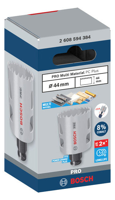 BOSCH-EW Lochsäge  44mm T44mm Sechskant LOCHSÄGE f.Gips Holz