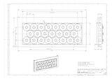 SPELSBERG Einführungsflansch Kst Nippel GFL 392-m 300x110mm unbeh Vorpräg