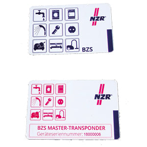 NZR RFID-Transponder Kst 85,6x0,8x54mm RFID Transponderkundenkarte für 60g