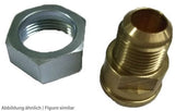 Adapter mit Aussengewinde G 1/2" für Sicherheitsventilanschluss