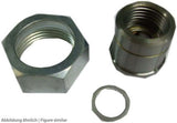Adapter mit Innengewinde  1/2"-14 NPTF für Sicherheitsventilanschluss