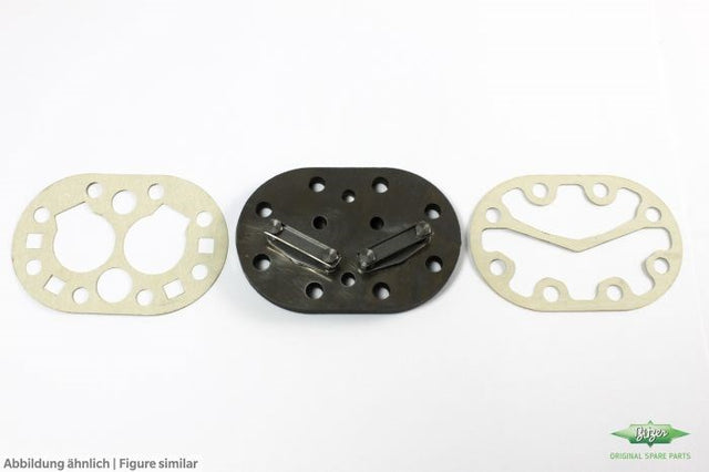 Ventilplatte komplett mit Dichtung für Bitzer 0(Y) 30405001