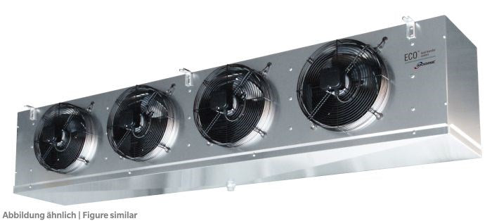 Deckenluftkühler ECO GCE 354 A4 ED 4mm mit Abtauheizung