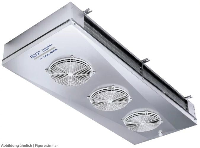 Deckenluftkühler ECO GDE 316E7 ohne Abtauheizung