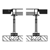 Doppelbodensockel EDB1D-L