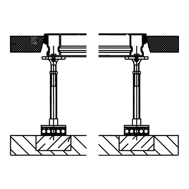 Doppelbodensockel EDB3D-L