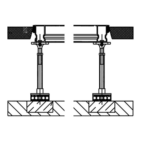 Doppelbodensockel EDB2XL