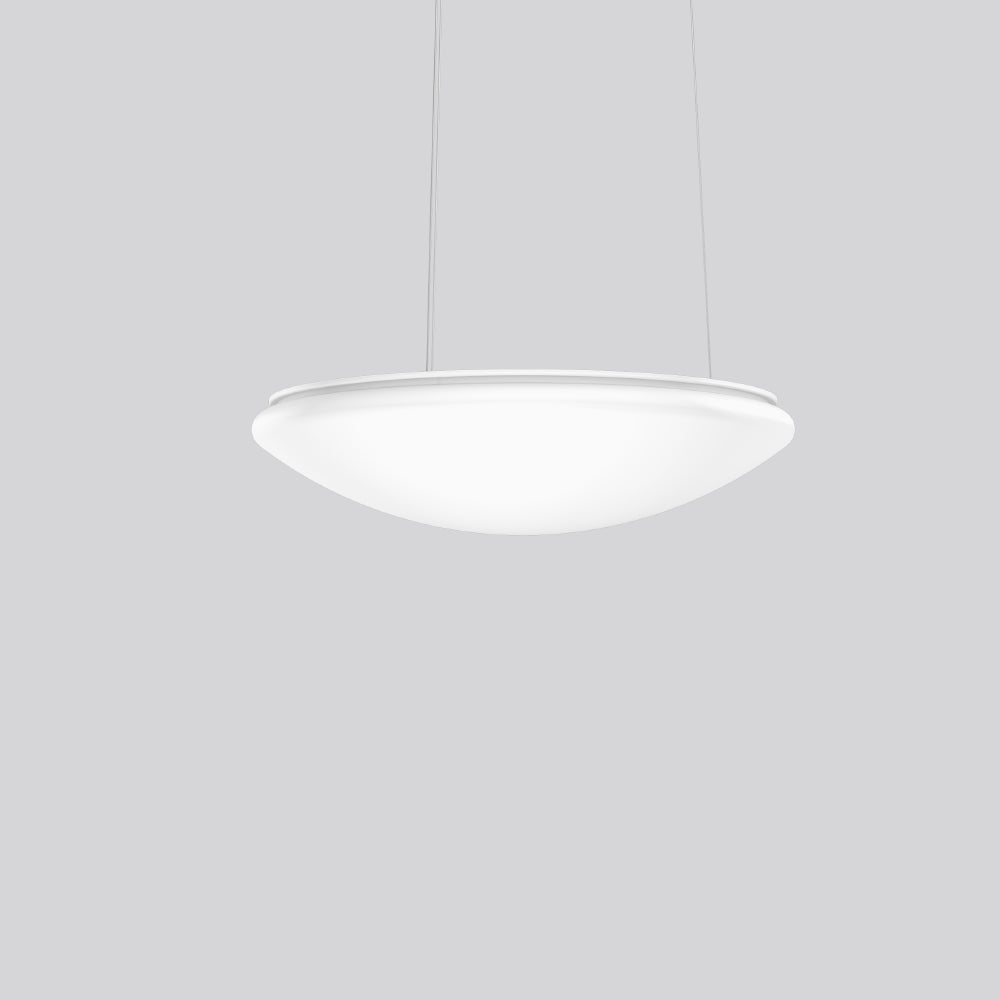 RZB LED-Pendelleuchte 1LED 3000K 2750lm FLAT POLYMERO 312245.002.3 sym IP40
