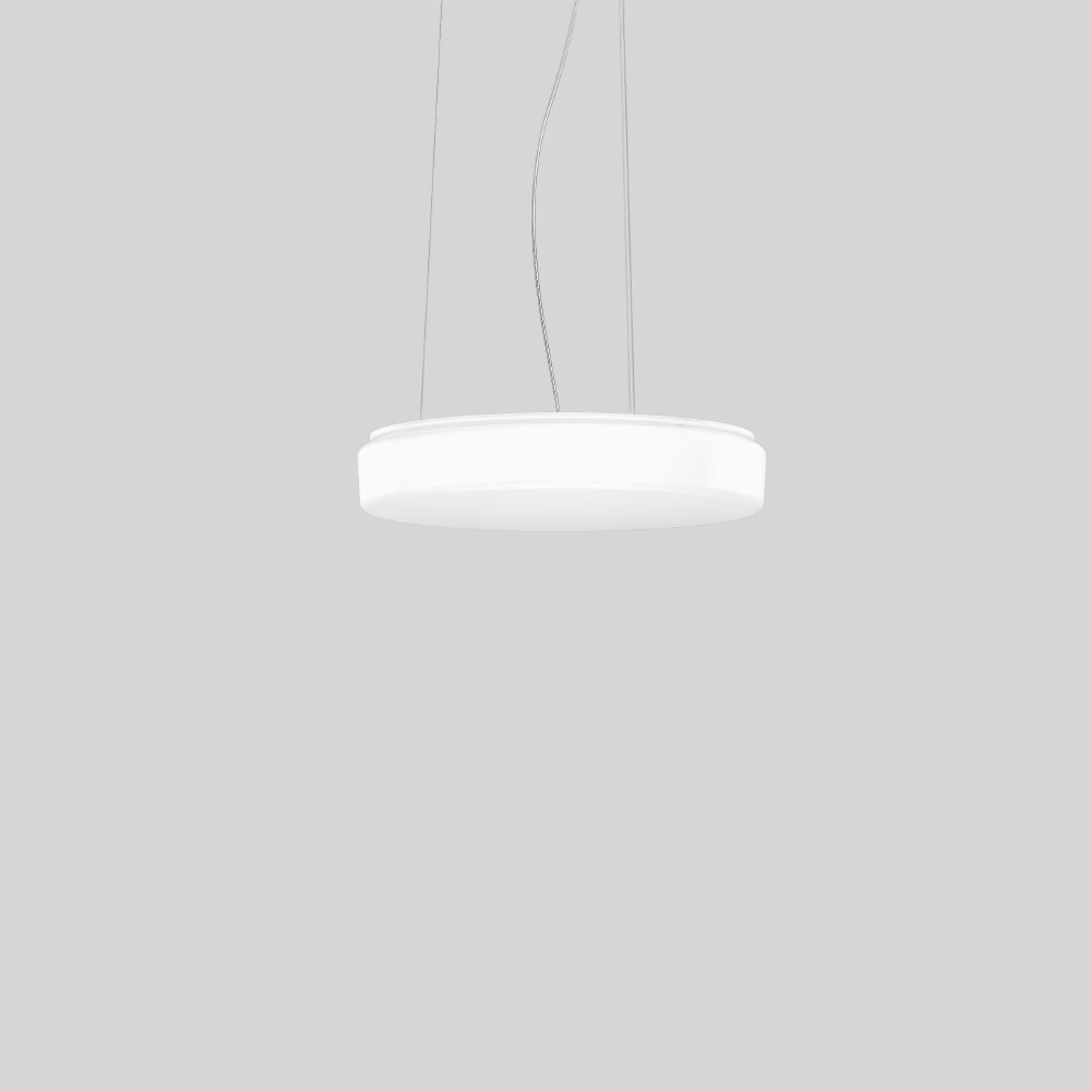 RZB LED-Pendelleuchte 1LED 4000K 2200lm FLAT POLYMERO KREIS 311979.002.1.76 Konv