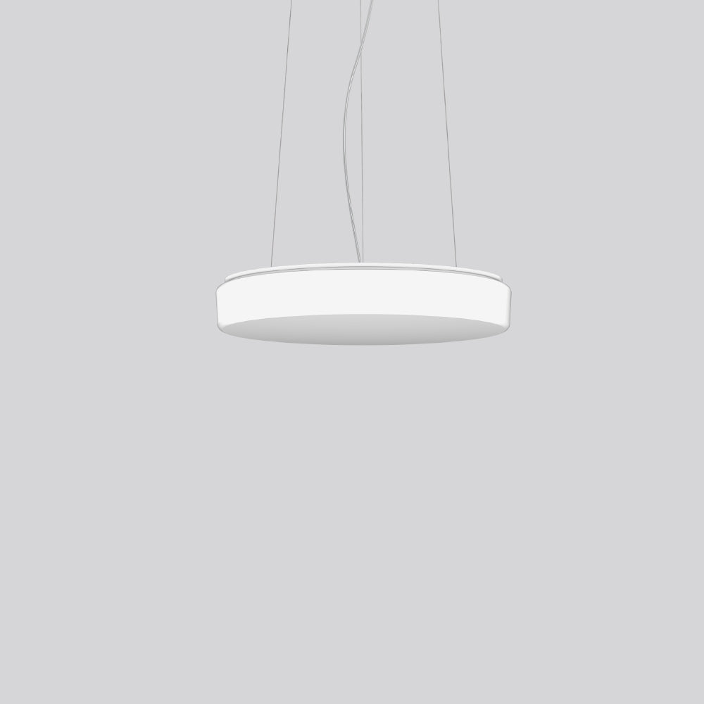 RZB LED-Pendelleuchte 1LED 4000K 3400lm FLAT POLYMERO KREIS 311999.002.1 Konv