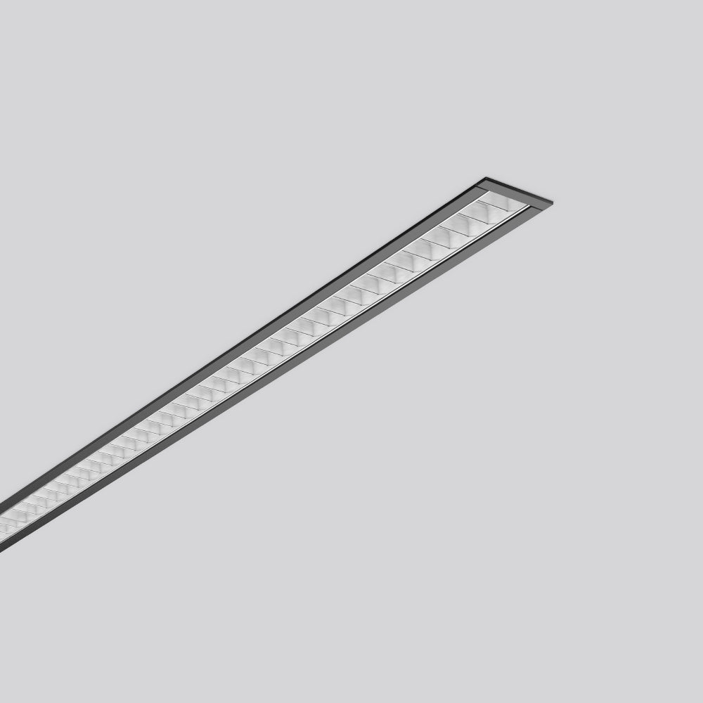RZB LED-Rasterleuchte 39W 4000K 3500lm LESS IS MORE 27 312179.003.1.76 sw Konv