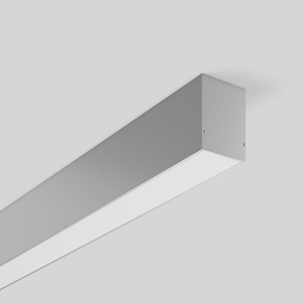 RZB LED-Deckenanbauleuchte 28W 3000K si LESS IS MORE 312306.004.76 3100lm Konv