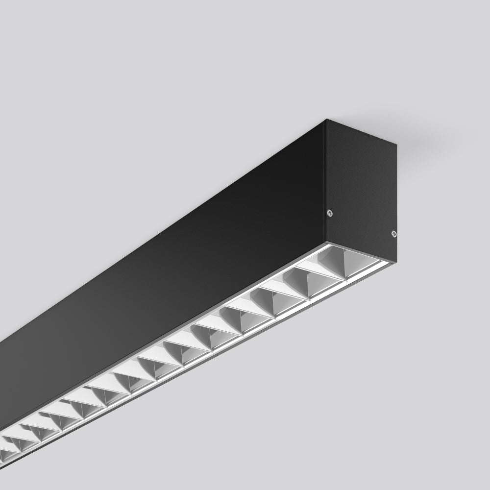 RZB LED-Anbauleuchte 48W 3000K 5900lm sw Less is more 50 312333.003.76 Konv DALI
