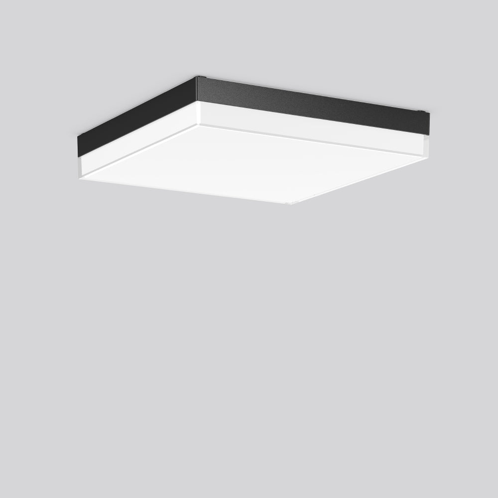 RZB LED-Glasleuchte 27-40W 3000-4000K FLAT SLIM 312540.0031 4450lm anth Konv