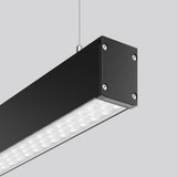 RZB LED-Pendelleuchte 1LED 4000K 6450lm LINEDO Single 312566.003.1 Konv sw sym