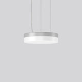 RZB LED-Pendelleuchte 1LED 3000-4000K si FLAT SLIM 312642.004.1.76 2450lm Konv