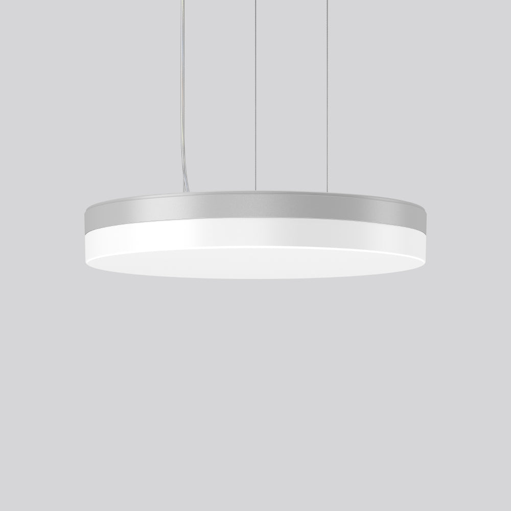 RZB LED-Pendelleuchte 1LED 3000-4000K si FLAT SLIM 312645.004 5000lm Konv sym