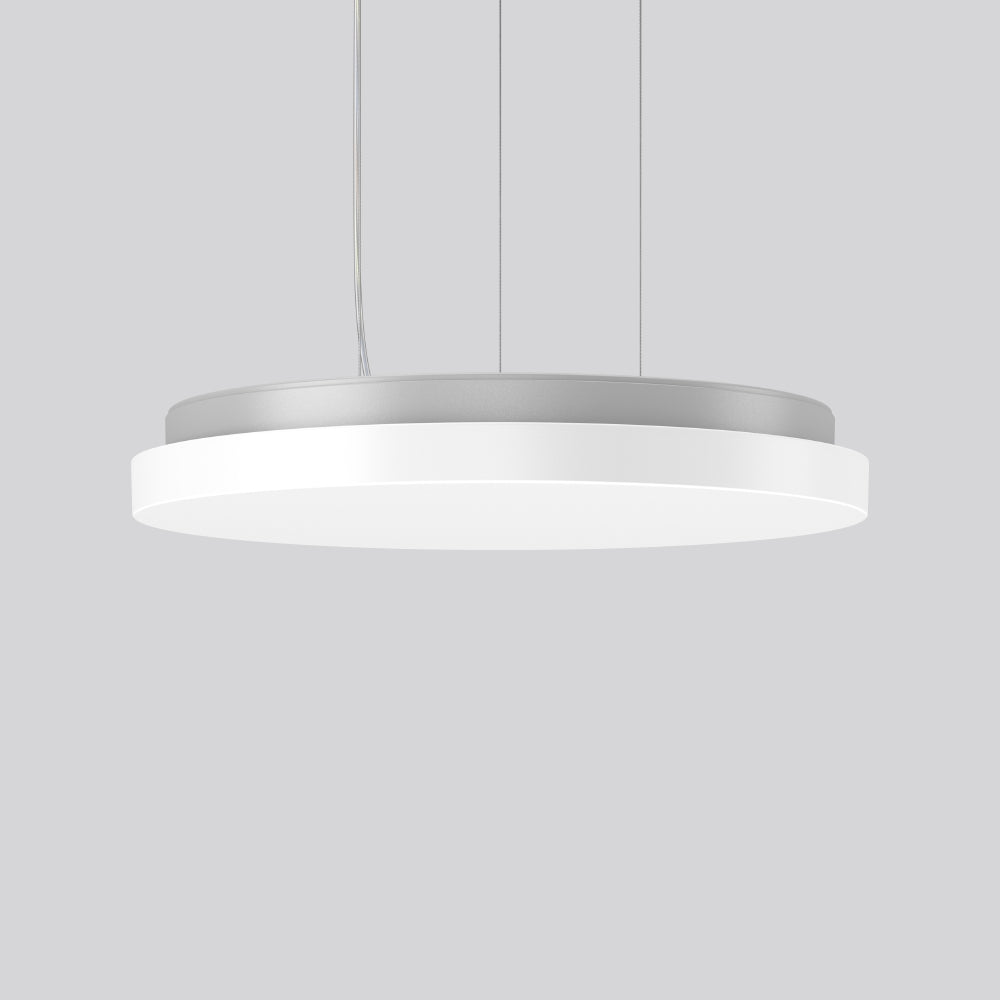 RZB LED-Pendelleuchte 1LED 3000-4000K si FLAT SLIM 312649.004.730 5000lm Konv