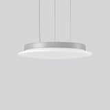 RZB LED-Pendelleuchte 1LED 3000-4000K si FLAT SLIM 312651.004.76 4000lm Konv sym