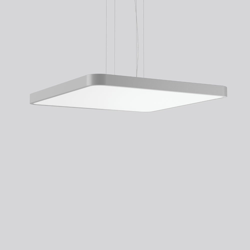 RZB LED-Pendelleuchte 8LEDs 3000K Konv TRIONA 312663.004.730 12400lm si sym