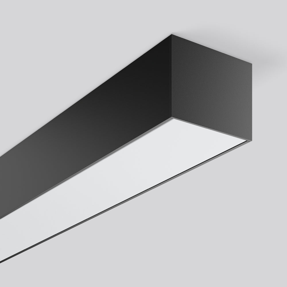 RZB LED-Decken-/Wandleuchte 17W 4000K sw LESS IS MORE 312686.003.1 2200lm Konv