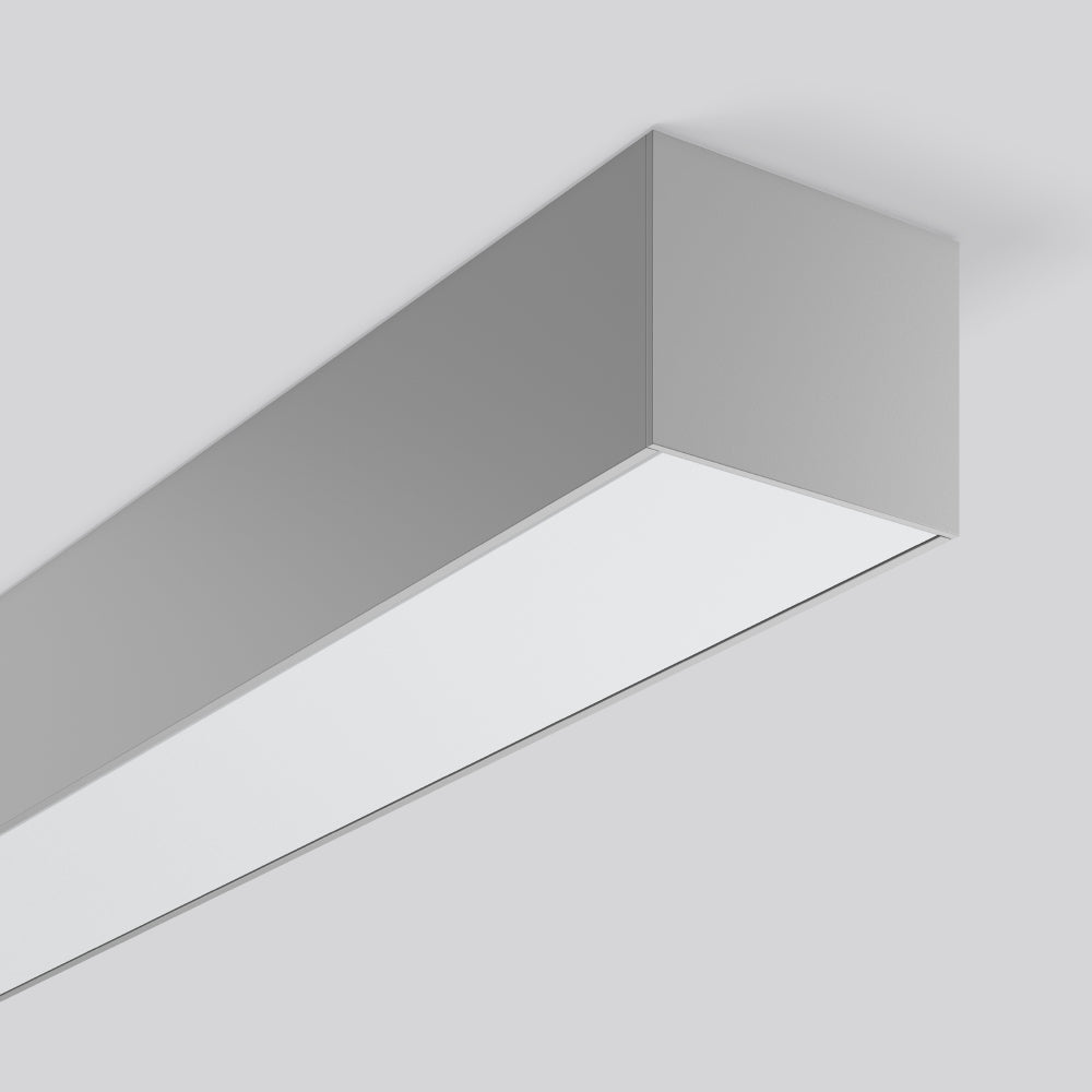 RZB LED-Decken-/Wandleuchte 13W 4000K si LESS IS MORE 312685.004.1 1650lm Konv