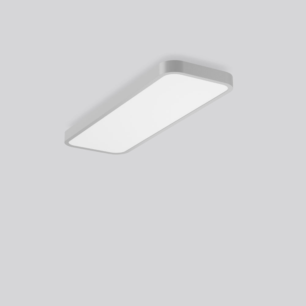 RZB LED-Anbauleuchte 52W 3000K 6400lm si TRIONA rectangle 312705.004.76 Konv