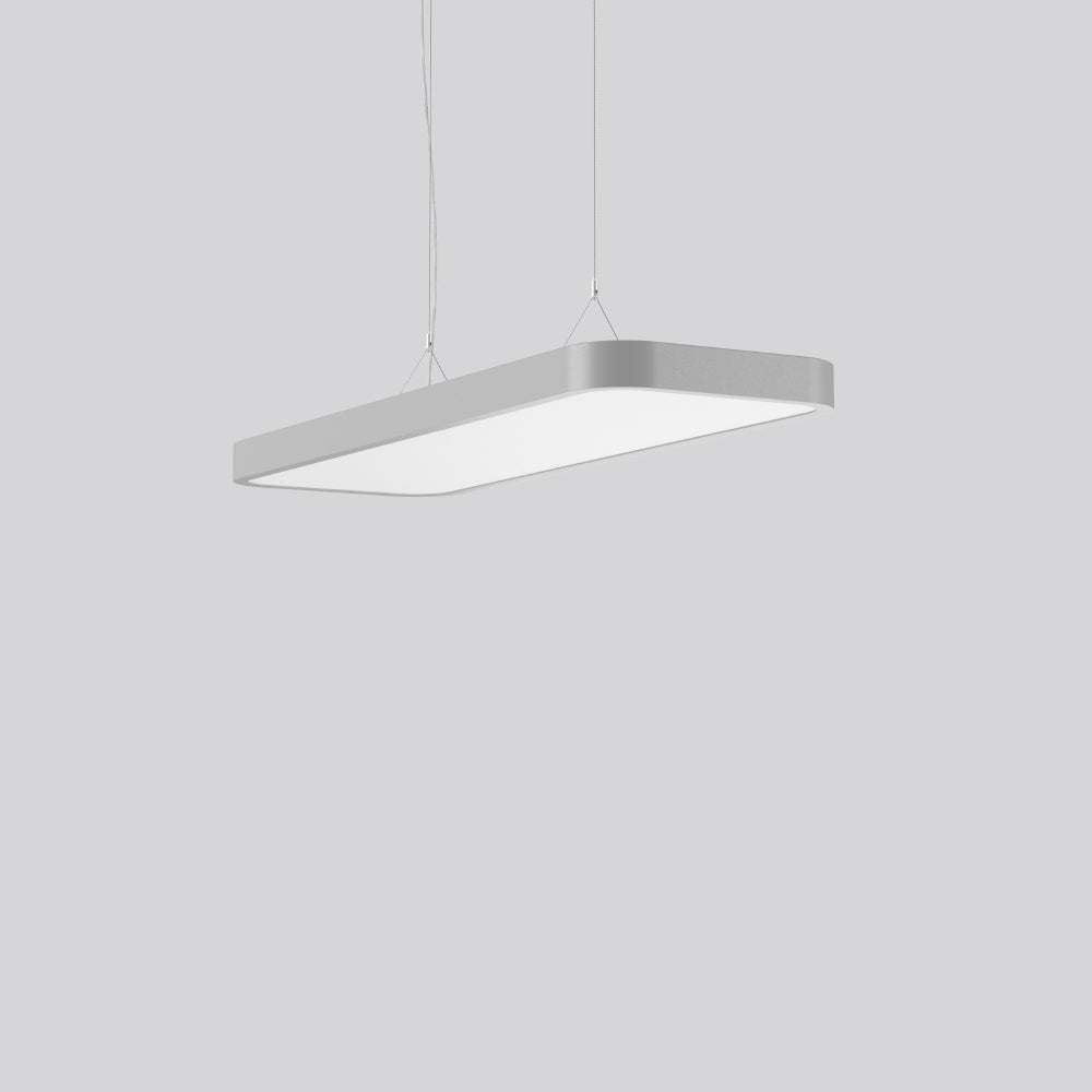 RZB LED-Pendelleuchte 8LEDs 4000K 6650lm TRIONA rectangle 312721.004.1.730 Konv