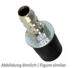 Selbstdichtender Stutzen Ø 10mm zwischenDruckschlauch und Ablaufrohr (Set 5Stk.)
