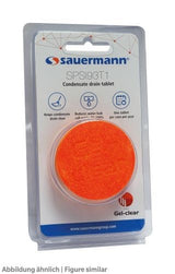 Sauermann Gel-Clear Tablette 1 Stück 47x19mm, Anti-Biofilm für Wannen/Abläufe