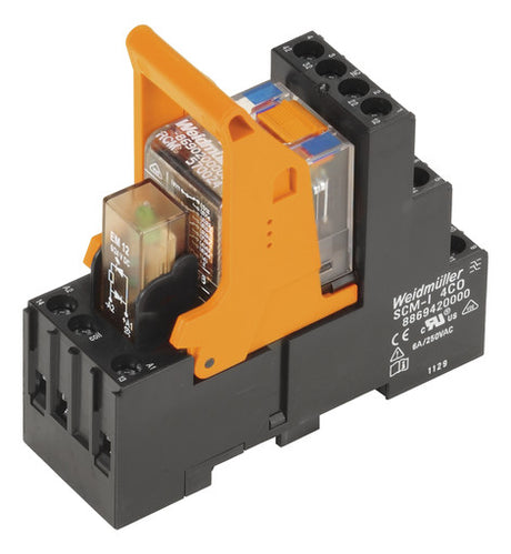 WEIDMÜLLER Schaltrelais 4W IP20 Schraub RCMKIT-I 24VDC 4CO LD 28x82x75mm