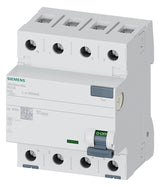 SIEMENS FI-Schutzschalter A 4p 440V 40A 5SV3644-6KL 0,3A 4TE REG 10kA 1kA/stoß