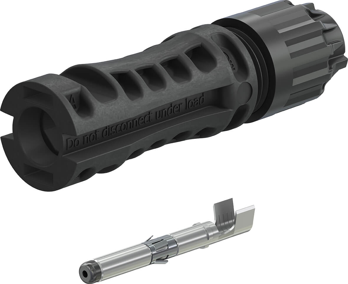 Stäubli MC4-Evo stor Stecker 4-6 mm², Da 4,7-6,4 mm