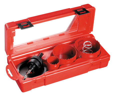 CIMCO Lochsägenset 7tlg Bohrer 1xFüBohr 207400 3xLochsäge Box