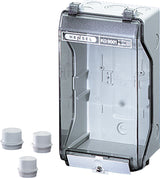 HENSEL Leergehäuse Kst IP65 ET95mm KG 9001 B136xH253xT115mm geschl
