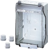 HENSEL Leergehäuse Kst IP65 ET95mm KG 9002 B168xH253xT115mm geschl