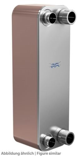 Plattenwärmetauscher Alfa Lav.CB112-52AM f.alle Kältemittel (ausser NH3)