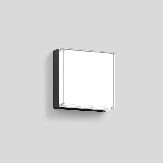 BEGA LED-Wandanbauleuchte 6,7W 666lm 33601 3000-4000K graphit Konv