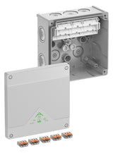 SPELSBERG Abzweigkasten 152x152mm Kst gr Abox SLK-6² IP66 IK07 hfr